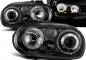 Reflektory Lampy DO W GOLF 4 IV Od 1997 Do 2003 Roku DEPO SOCZEWKA 1