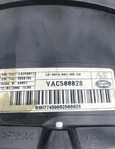 Licznik RHD YAC500028 Land Rover Discovery 3 III 2.7 TDV6 3