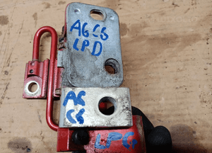 Zawias zawiasy drzwi lewy przód para Audi A6 C6 LZ3G 6
