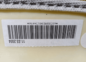 Osłona poszycie słupka prawa Audi A6 C6 4F0867234 7