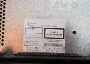 RADIOODTWARZACZ CD FIAT BRAVO II 2 735451941 ORYGINAŁ 9