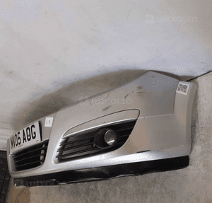 Zderzak przód przedni do opel astra h Z157 srebrny halogeny 3