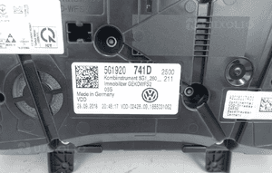Vw golf vii 2012- zegar licznik 77688KM 5G1920741D 5