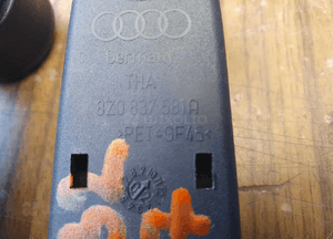 Korbka 8Z0837581A 443837575A Korbki Otwierania Szyby Czarna Soul AUDI A4 B5 A3 8P A4 B6 B7 8