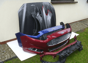 Ford mondeo MK5 vignale zderzak przedni atrapa 9
