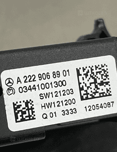 Panel klimatyzacji mercedes s-klasa W222 org fv 5