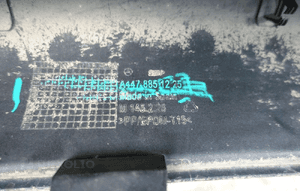 Mercedes vito W447 2014- zderzak tył tylny A4478851225 11