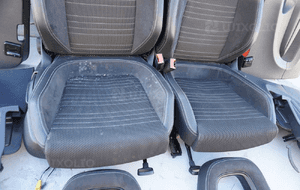 FOTELE SIEDZENIA PÓŁ SKÓRA GRZANE EUROPA BOCZKI VOLKSWAGEN SCIROCCO 6