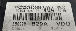 VW Passat B5 LIFT zegar licznik 1.9 TDI 3B0920829A 3B0920825A 4