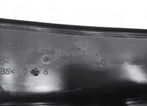 Podszybie lewe prawe komplet audi A1 ii 82A 82B819403C 82B819404C 2018-2024 10