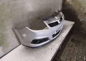 Zderzak przód przedni opel vectra c lift fl Z157 srebrny 3