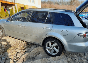 Mazda 6 02-07 szyba boczna drzwi lewa prawa przód tył 3