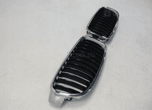 Bmw 3 F30 F31 grill atrapa nerka czarna chrom 3