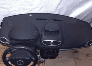 Deska rozdzielcza konsola renault clio iii 10