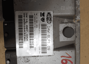 komputer PEUGEOT 307 6LP1.02 9650623180 2