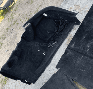 MERCEDES S 221 tapicerka bagażnika dywan boczek 6