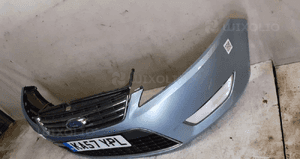 Zderzak przód przedni ford mondeo MK.4 4 iv 86 grill błękitny halogeny 4