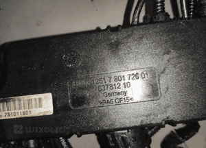 Bmw X5 E70 3.0D M57 okablowanie instalacja wiązka silnika wtyczki kpl oryg 9