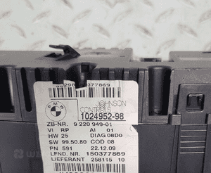 BMW E87 LIFT LICZNIK ZEGARY 9220949-01 180tys.km 2
