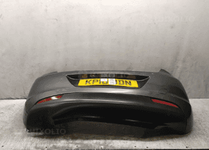 Zderzak tył tylny opel astra j 4 iv Z177 szary 1