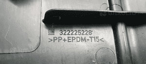 Osłona pasa tylnego bagażnika Opel Zafira C 322225228 7