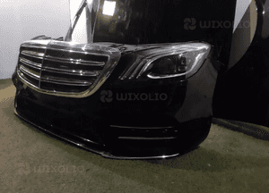 Mercedes S W222 LCI Przód Maska Zderzak Pas- 13402 4