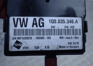 Vw seat interfejs media in mdi usb 1Q0035346A radom 2