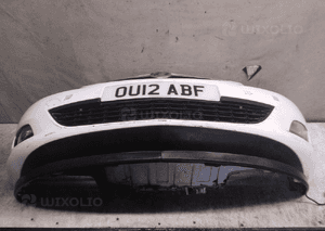 Zderzak przód przedni do opel astra j 4 iv biały Z40R  halogeny 1