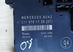 MERCEDES E 211 moduł drzwi sterownik RÓŻNE NUMERY 6