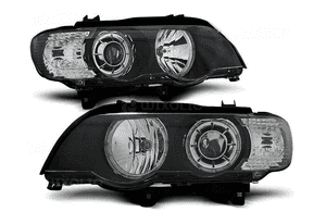 Lampy REFLEKTORY BMW X5 E53 99-03 D2S/H7 XENON LED 1