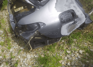 Mercedes c klasa 206 W206 sedan ćwiartka tylna prawa lewa błotnik tylny pas 13