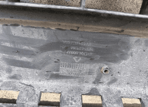 Zderzak przód przedni ford kuga MK1 i 08-  kratka spoiler dół 8V4117C749A 7