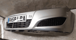 Zderzak przód przedni opel astra h 3 iii Z157 srebrny lift fl 3