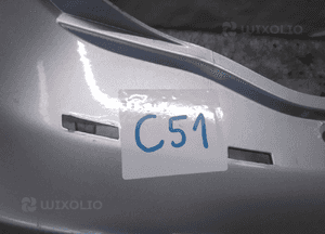 Zderzak przód przedni opel zafira b 2 ii Z157 srebrny 2