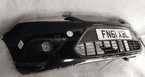 Zderzak przód przedni ford focus MK.2 2 ii lift fl czarny F3 halogeny do malowania ! 4