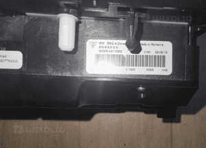 Panel klimatyzacji tył Porsche Panamera 974919615N 3