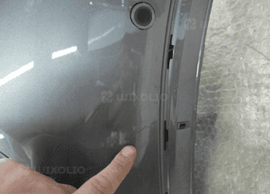 Mercedes W247 gla amg lift nowy komplet 6PDC kamerą zderzak przedni 9