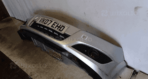 Zderzak przód przedni opel astra h 3 iii lift fl Z157 srebrny halogeny 3