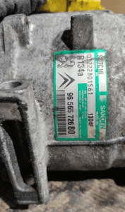 SPRĘŻARKA KLIMATYZACJI SANDEN PEUGEOT CITROEN  9656572680 1,6 HDI WYSYŁKA! 5