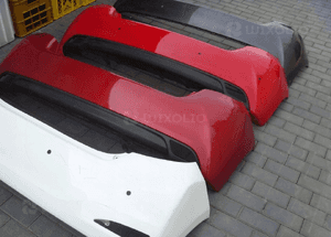 Toyota yaris iii lift 2015 zderzak tylny pdc 3