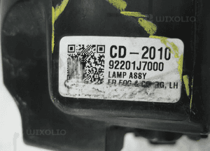 Halogen lewy kia ceed 3 iii cd 92201-J7000 cały 6