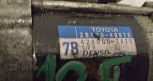 Rozrusznik toyota yaris ii 1.0 28100-40070 2