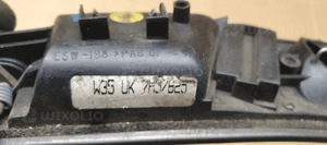 Klamka wewnętrzna prawy przód przednia prawa Audi A6 C5 4B0837020 5