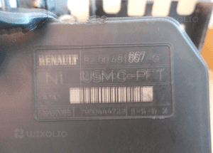 Zestaw komputer sterownik bsi licznik kluczyk citroen peugeot 9651556680 oryginał wysyłka! 11