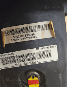 Dacia Sandero I  airbag poduszka kierowcy pasażera deska 12