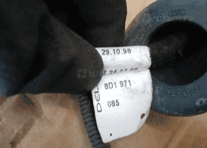 Wiązka instalacja zderzaka PDC czujniki tył Audi A4 B5 8D1971085 5