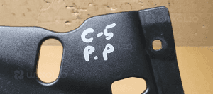 Osłona nakładka zaślepka lampy prawy przód przednia prawa Citroen C5 III 9683627077 5