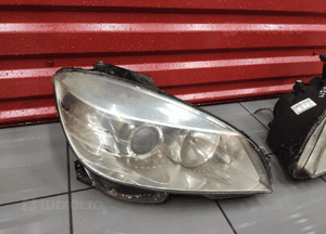 Mercedes c-klasa W204 lampa prawa przód przednia soczewka oryginał uk 2