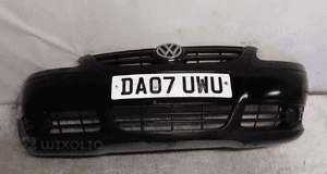 Zderzak przedni przód vw volkswagen fox L041 czarny 1