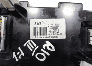 Panel klimatyzacji nawiewu kia rio iii 97250-1W620 2014-2017 lift 4